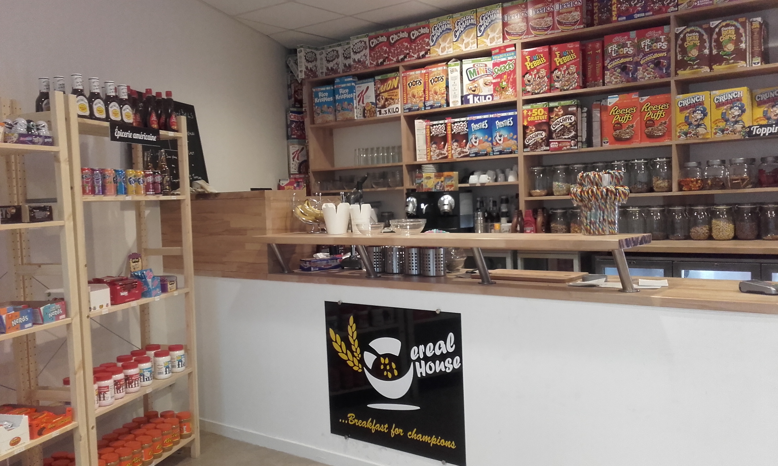 Cereal House : bar à céréales & épicerie américaine – Lyon 7 Rive